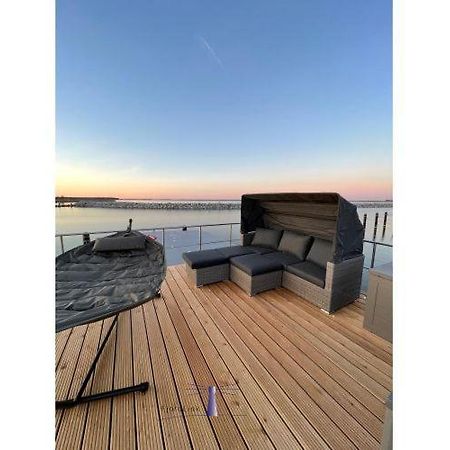 Hausboot Fjord Haven Mit Biosauna In Barth Luaran gambar