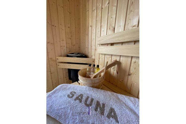 Hausboot Fjord Haven Mit Biosauna In Barth Luaran gambar