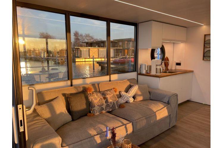 Hausboot Fjord Haven Mit Biosauna In Barth Luaran gambar