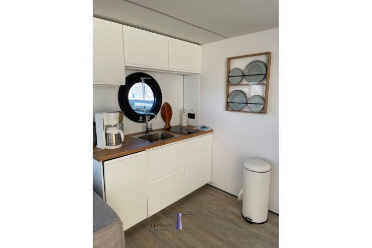 Hausboot Fjord Haven Mit Biosauna In Barth Luaran gambar