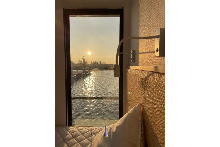 Hausboot Fjord Haven Mit Biosauna In Barth Luaran gambar